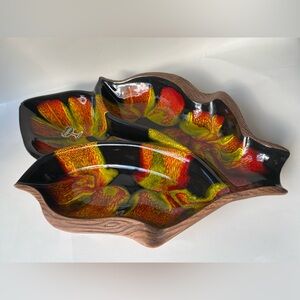 Vintage Sequoia Ware Mid Century Divided Dish